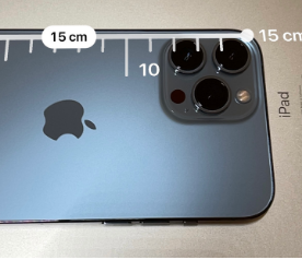 鄂温克苹果14维修分享如何使用iPhone14测距仪测量身高 