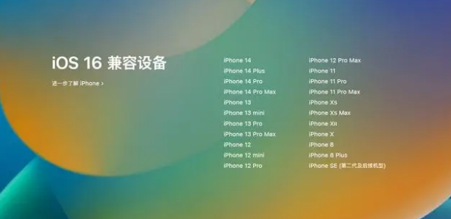 鄂温克苹果手机维修分享iOS16.1.1支持哪些设备 